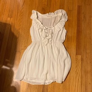 White boho style dress NBW